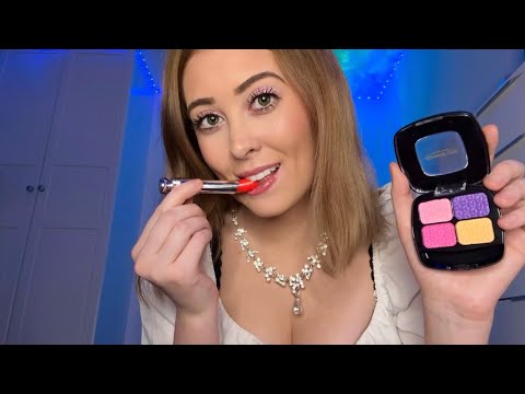 ASMR: POUR DORMIR AVEC DU FAUX MAQUILLAGE (expérience asmr unique)