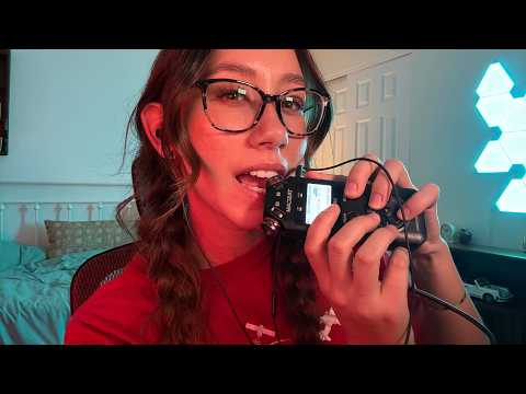 ASMR | Tascam Mic Biting and Mouth Sounds
