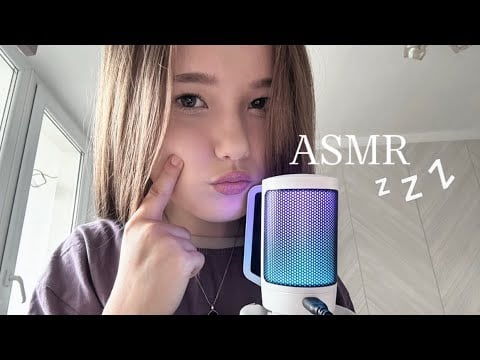 АСМР звуки рта и скречинг по микрофону.🥥/ASMR mouth sounds and microphone scratching.🍚