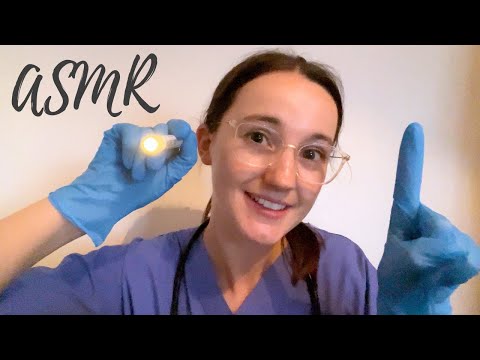 ASMR Junior Doctor Examines Your Eyes Roleplay