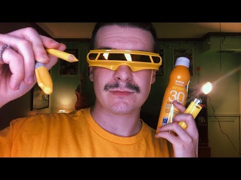 [ASMR] Yellow ASMR Triggers | Visual ASMR Triggers