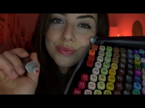 ASMR: Face Tracing + Mouth Sounds 🤍