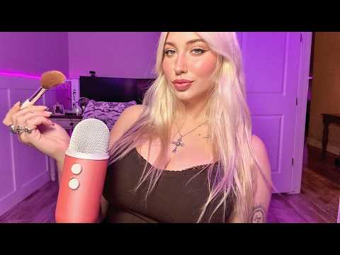 ASMR Deep breathing & mouth sounds after you've worked all day!
