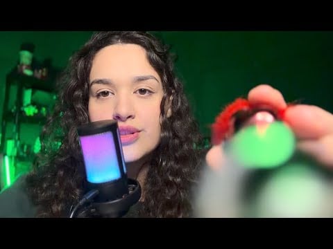 ASMR 💤 Contagem regressiva para o soninho ✨ pincel na tela + sons de boca 