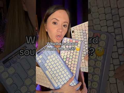 Which Keyboard Do You Prefer? #asmr