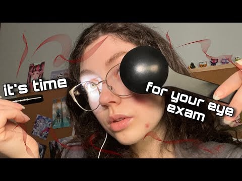 ASMR Your Classic Eye Exam Medical Roleplay 👁️ (doctor asmr) (personal attention)