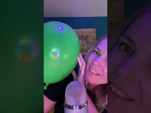 ASMR FR / Relaxation avec un ballon de baudruche #asmrfr #asmr #shortsasmr