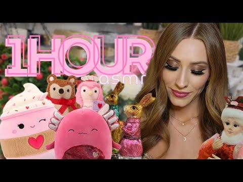 ASMR | Valentine's Gum Chewing Whisper Voiceover *Shop With Me*🌹🎀 Marshalls, HomeGoods, & Target! 💘