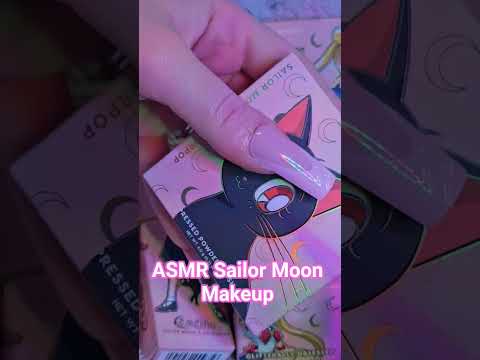 ASMR Sailor Moon Makeup #asmr #nails #visualtingle #asmrtriggers #whispering #makeup #mouthwhisper