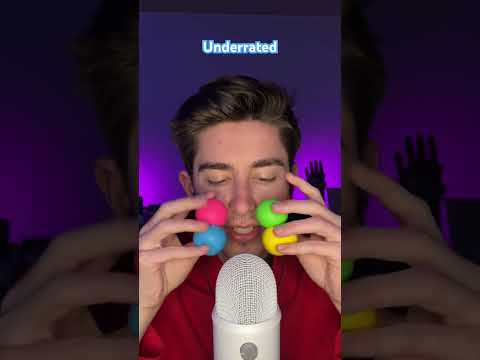 Popular vs Underrated ASMR Triggers #tingles #asmr #thisorthat #underrated #sleep #asmrsounds