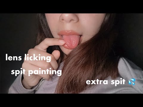 more sp1t painting, lens l1ck1ng YT DON'T DLT AGAIN PLS