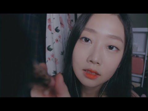 [ASMR] 속삭이며 립스틱을 맘맘마, 화장품을 달그락 Lipstick Swatches+Rummaging through Makeup (+Whisper)