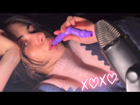 ASMR | Relaxing Mouth Sounds with Tingle Tubes