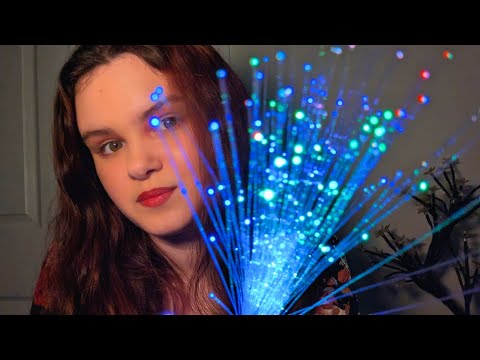 Mesmerizing Light Wand ASMR | Mouth Clicking Sounds and Light Whispering for Sleep