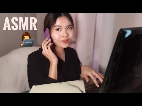 ASMR Office Secretary Roleplay 📁