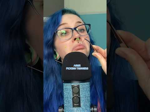 picking ASMR triggers 🫶 (full on ✅⏰) #asmrsounds #shorts #tapping #asmr