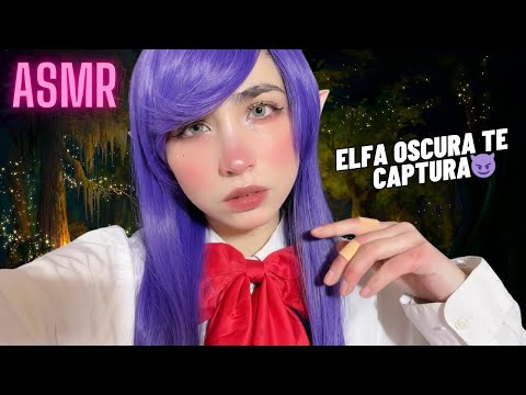 ASMR| ELFA OSCURA te captura 😈💕 (Roleplay)