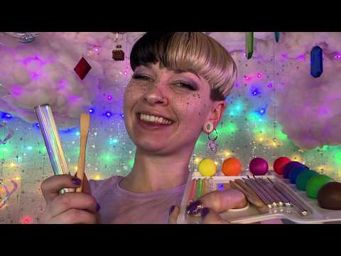 Sculpting a NEW Face for You?! 💆 Soft Spoken ASMR Roleplay with INTENSE Tingley Layered Sounds