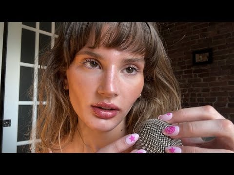 ASMR mic scratching/ gripping, mouth sounds, nail tapping, etc
