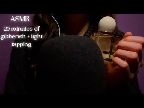 Gentle ASMR Tapping + Gibberish Whispers