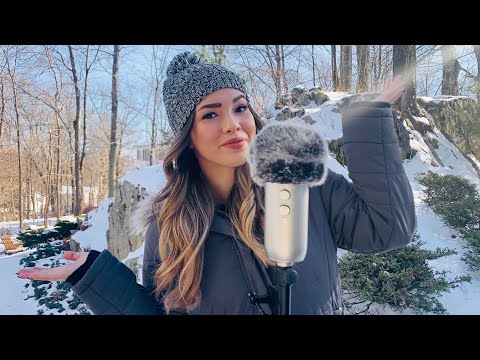 ASMR In the Snow | Wintry Sounds ⛄️