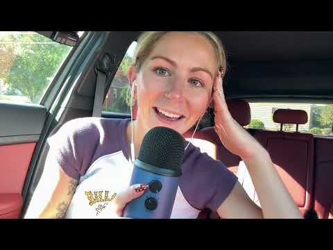 ASMR Whisper Ramble in the Car 🚗💭 | Casual Life Chat + Relaxing Whispers