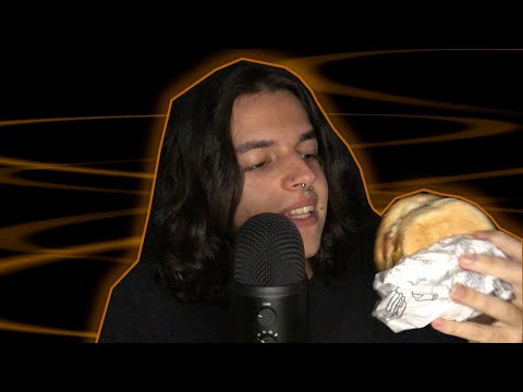 ASMR COMENDO UM PODRÃO (SONS DE MASTIGAÇÃO)