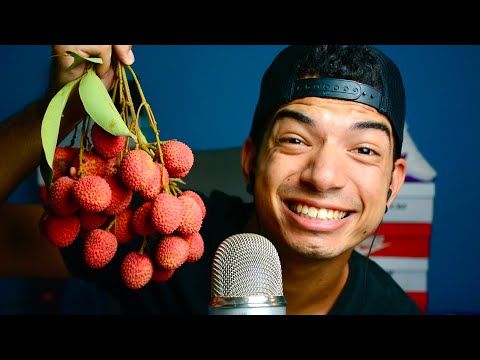 ASMR Calendrier de l'avent 13/25 : Dégustation de letchis de La Réunion