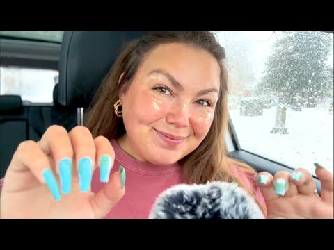 asmr in the snow🌨️￼❄️⛄️  *tingly whispers*