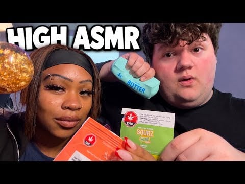 We Got High & Did ASMR … Squishies 