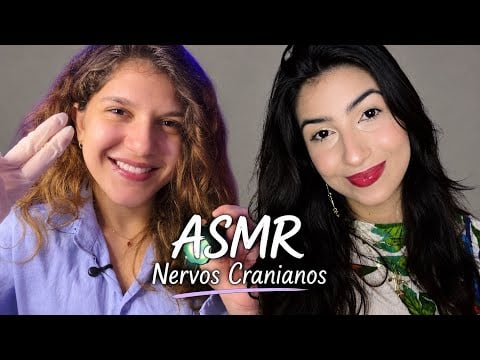 ✨ASMR✨Exame de nervos cranianos completo e detalhado com @LuizaASMR 