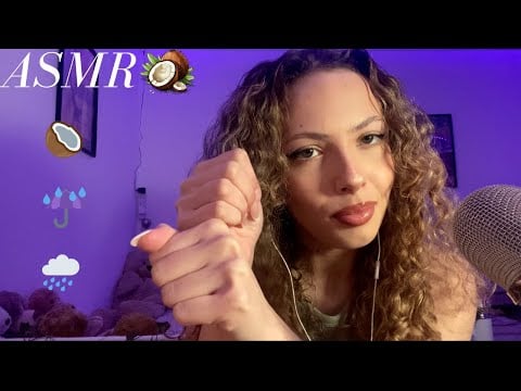 ASMR| Coconut Rain 🥥🌧️ - (Personal Attention)