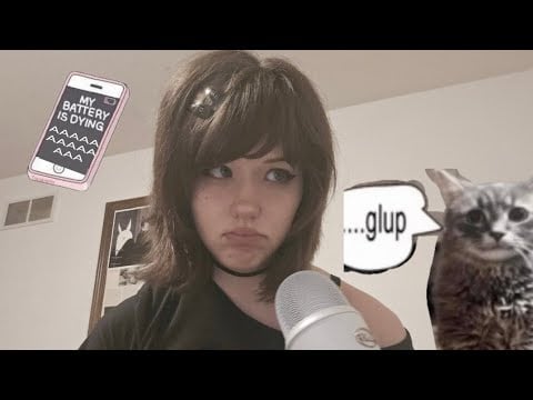 asmr until my phone goes blehhh☠️🪦