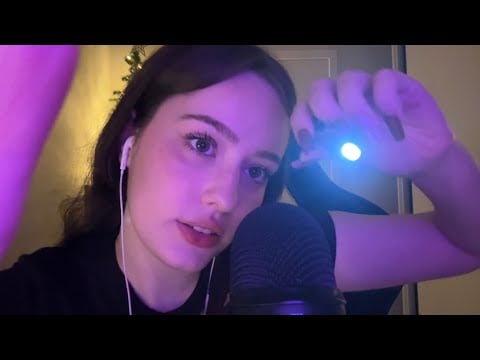 |ASMR| exame de NERVOS CRANIANOS super RÁPIDO e AGRESSIVO! 
