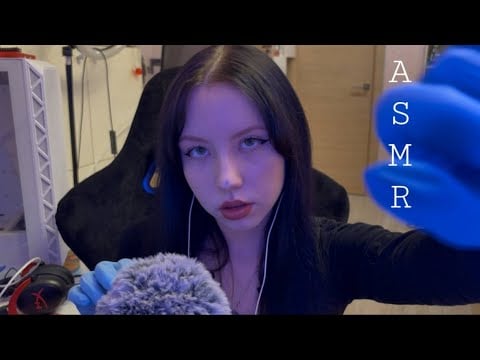 ASMR MOUTH SOUNDS AND TRIGGERS WITH ECHO AND VISUAL