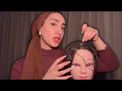 Fishnet Lice Check 🐛 (Fast & Aggressive ASMR)