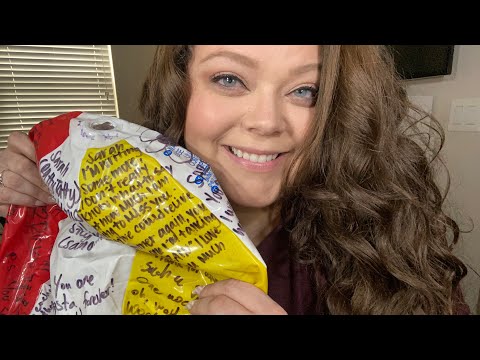 Tapping on items from my memory box and whispering about them (ASMR)