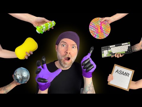 CLAWS ON EVERYTHING! (ASMR fast triggers)