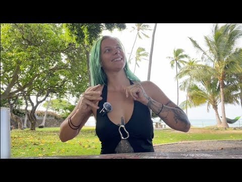 outdoor ASMR windy island day ( Brown Noise )