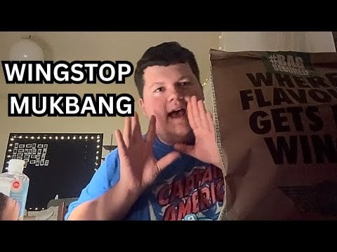 🔥 Wingstop Mukbang | Crispy Wings & Chill Vibes 🍗 
