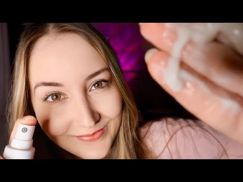 ASMR: FAZENDO MASSAGEM EM SEU PESCOÇO E OMBROS PARA ALIVIAR A TENSÃO ANTES DE DORMIR