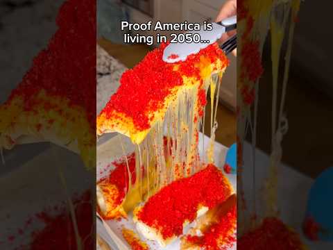 Proof America is living in 2050… #food #eating #mukbang #burrito