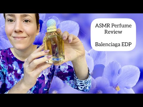 ASMR Perfume Review - Balenciaga Paris EDP - Violet, Powdery, Earthy, Woody, Classic, Elegant