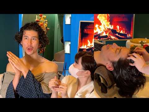@JojosASMR Tried Japanese Head SPA for the first time (No Talking, Rainy day)