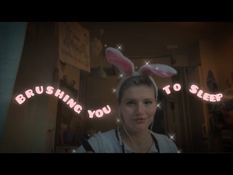 Brushing You to Sleep ❤️ Soft Brushes, Inaudible & Whispered Comfort (ASMR)