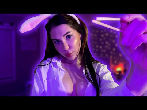 ASMR BUNNY🐰GIRL EATS YOU🥢❤️