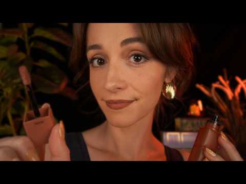 ASMR... but it's a video I would watch! ✨  (makeup, tapping, trigger assortment)