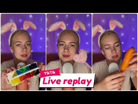 Live replay TikTok | #asmrminuha #asmr