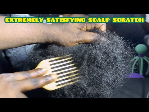 ASMR ✨ SOFT WHISPER ZOOMED HEAD SCRATCH, EXTREMELY SATISFYING SLEEP TRIGGERS