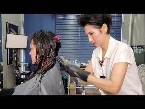 Hair Salon ASMR Calm, Clean, Focused Hair Work